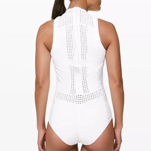 Lululemon Beach Break Paddle Suit Swimming Suit Size 8